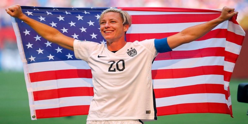 Wambach là biểu tượng của bóng đá nữ Mỹ