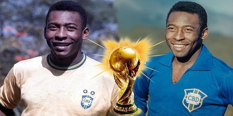 Sự nghiệp huyền thoại của Pele với 3 lần vô địch World Cup